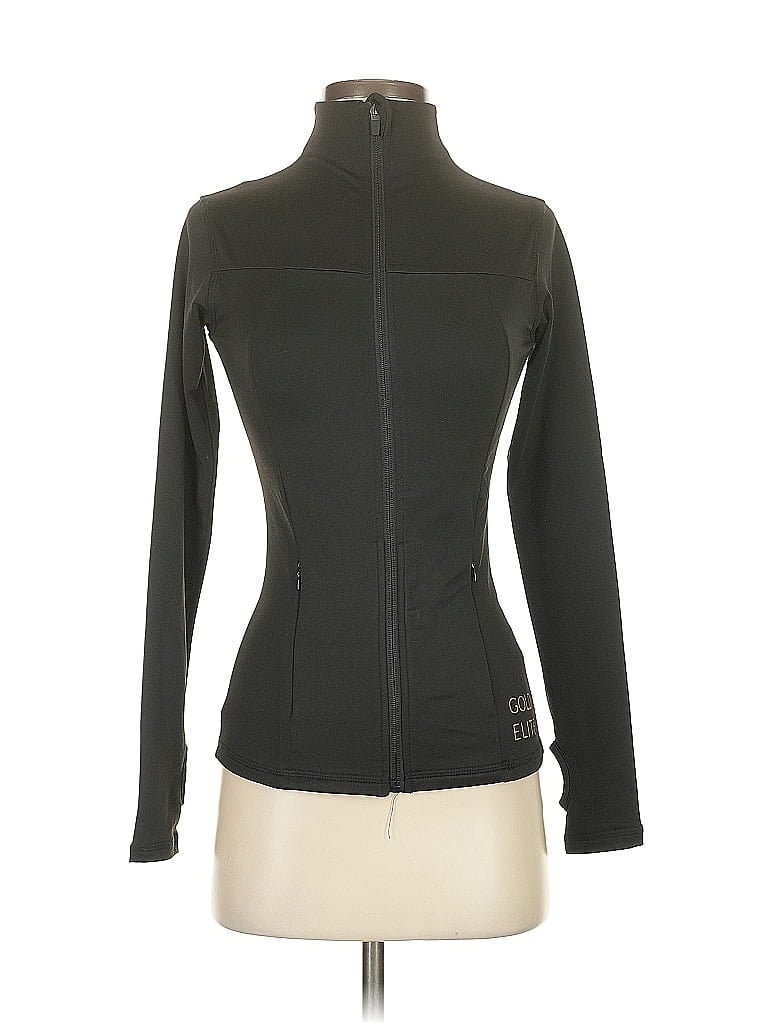 Gold Elite Black Track Jacket Size XS - photo 1