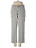 LOGO by Lori Goldstein Houndstooth Gray Jeans Size 4 (petite) - photo 1