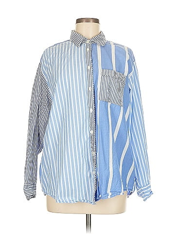 Gap Body Long Sleeve Button-Down Shirt (view 1)
