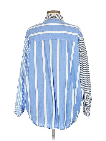 Gap Body Long Sleeve Button-Down Shirt (view 2)
