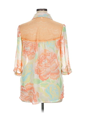 Candie's 3/4 Sleeve Blouse (view 2)