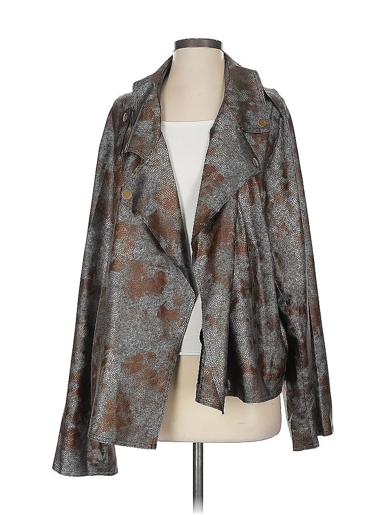 Pre-owned Cato Jacket In Gray