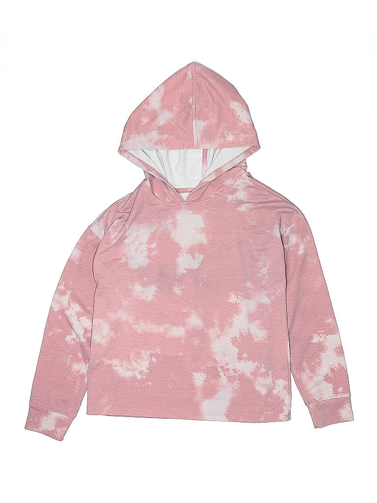 Pre-owned Rumi + Ryder Kids' Pullover Hoodie In Pink