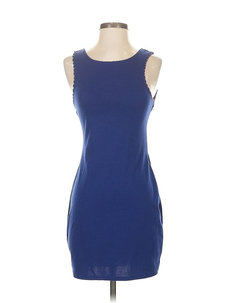 Pre-owned Unbranded Cocktail Dress In Blue
