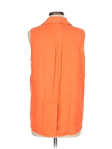 Velvet Heart Sleeveless Button-Down Shirt (view 2)