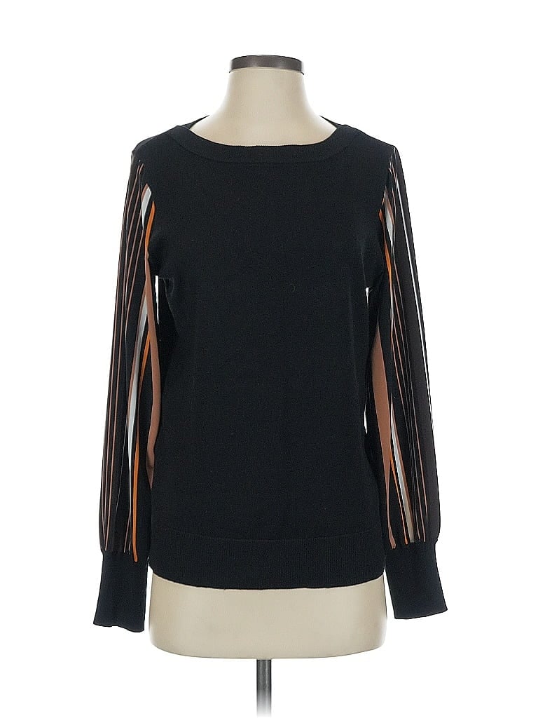 Pre-owned Dkny Pullover Sweater In Black