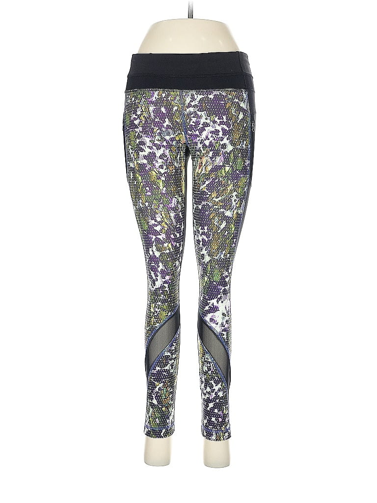 Pre-owned Lululemon Athletica Active Pants In Purple