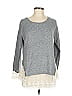 Zero Degrees Celsius Gray Pullover Sweater Size M - photo 1
