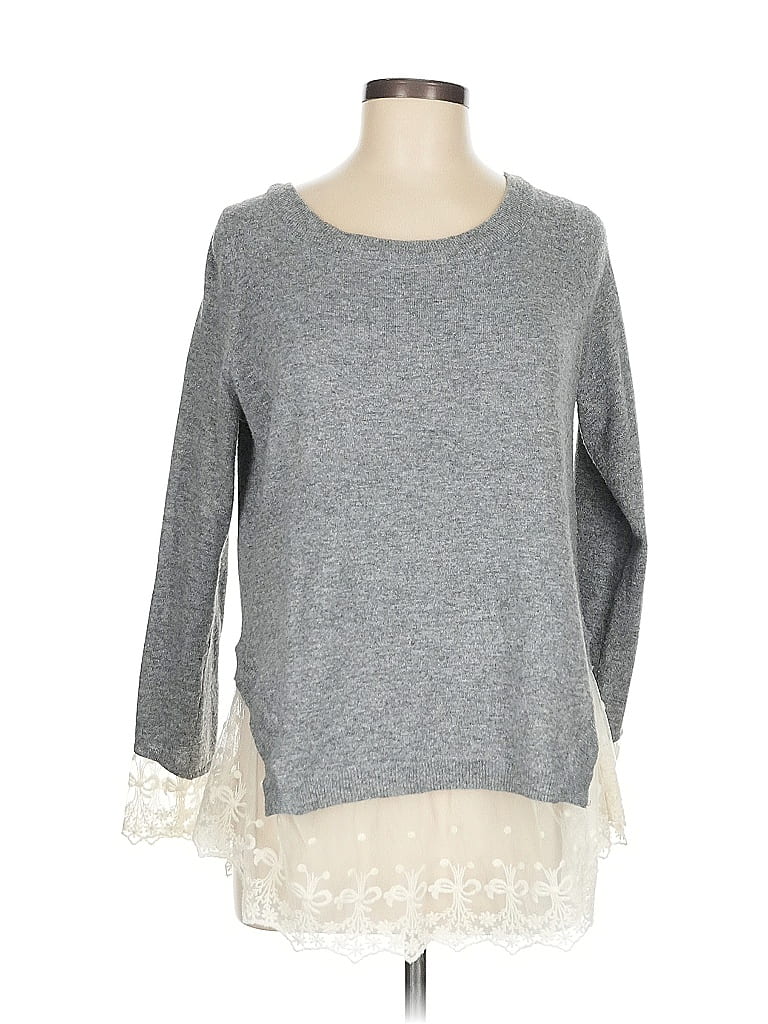 Pre-owned Zero Degrees Celsius Pullover Sweater In Gray