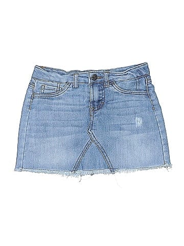 Tractr Denim Skirt (view 1)