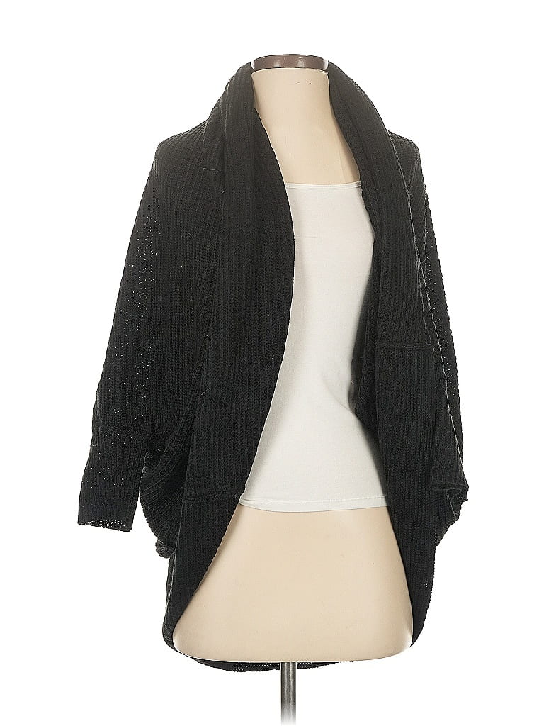 Pre-owned Forever 21 Cardigan Sweater In Black