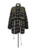 G by Giuliana Rancic Plaid Green Wool Coat Size XL - photo 1