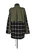 G by Giuliana Rancic Plaid Green Wool Coat Size XL - photo 2