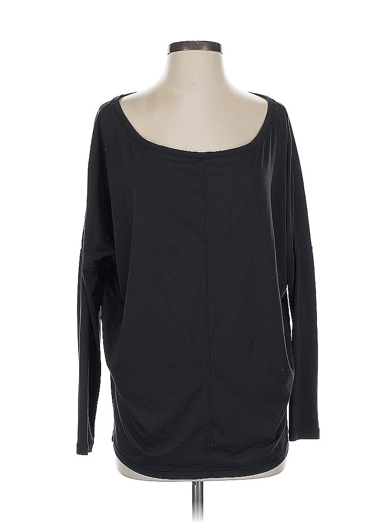 Pre-owned Athleta Active T-shirt In Black