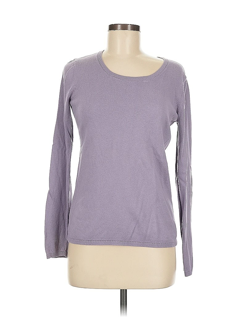 Pre-owned Ann Taylor Loft Sweatshirt In Purple