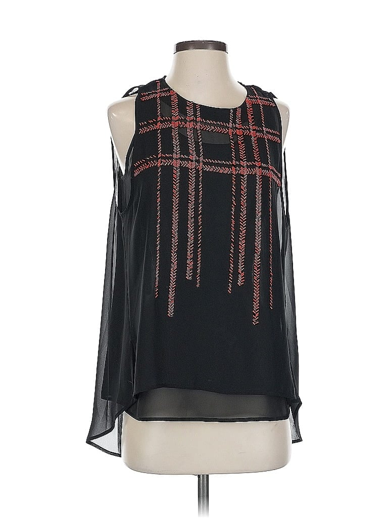 Click to view more detailed imagery on our partner's website Pre-owned Kenneth Cole New York Sleeveless Blouse In Black