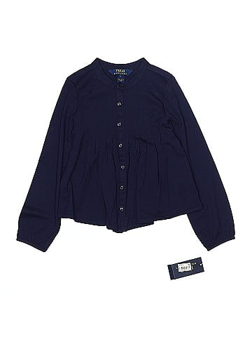 Polo by Ralph Lauren Long Sleeve Blouse (view 1)