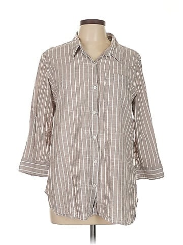 Da-sh 3/4 Sleeve Button-Down Shirt (view 1)