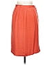Carlisle 100% Acetate Solid Orange Red Formal Skirt Size 10 - photo 2