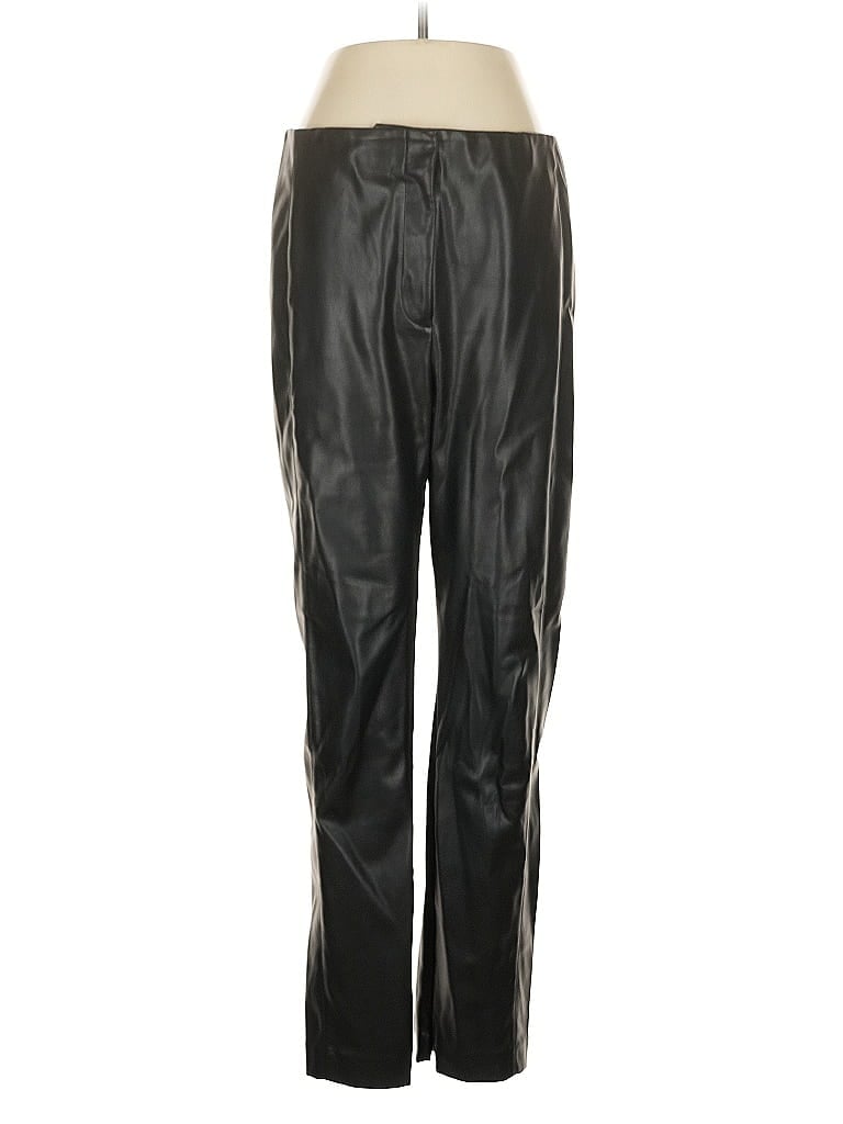 Click to view more detailed imagery on our partner's website Pre-owned Ann Taylor Faux Leather Pants In Black