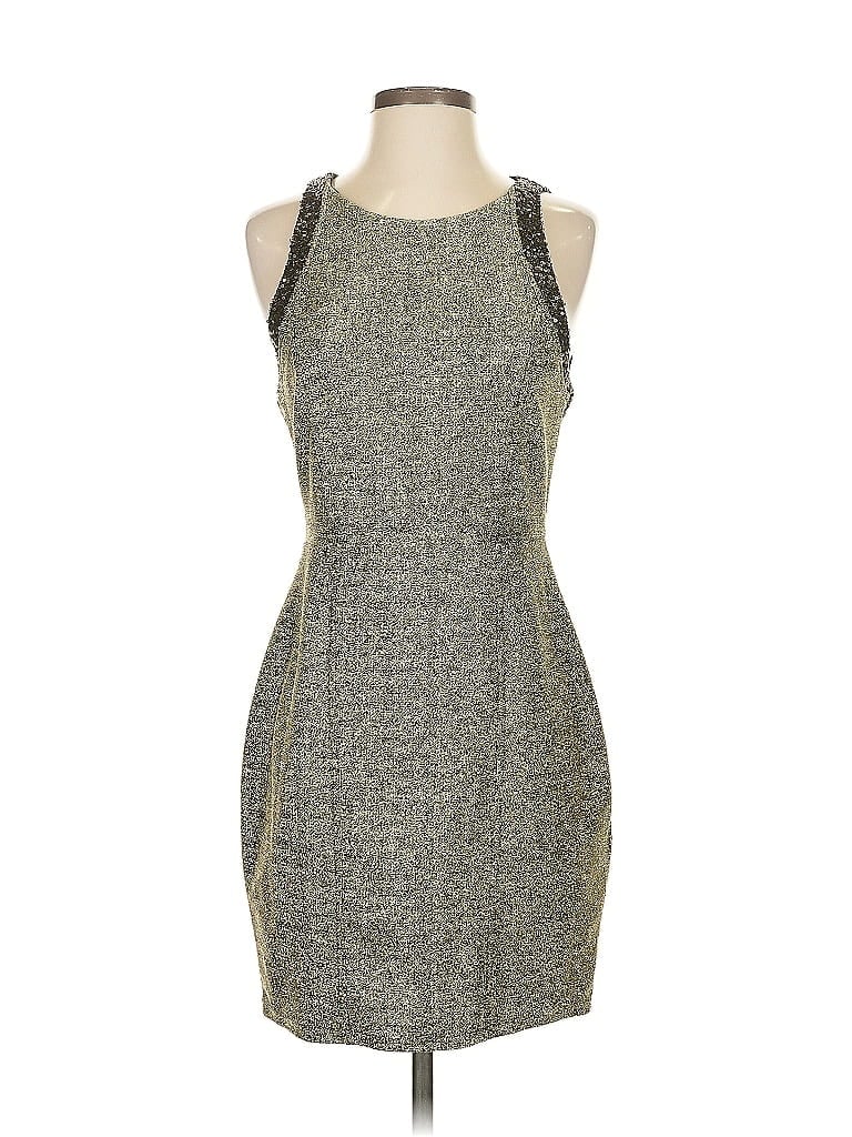Pre-owned Forever 21 Cocktail Dress In Gray