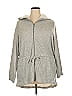 Woman Within Gray Zip Up Hoodie Size 18 - photo 1