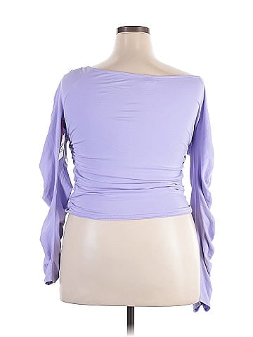 Open Edit Long Sleeve Top (view 2)