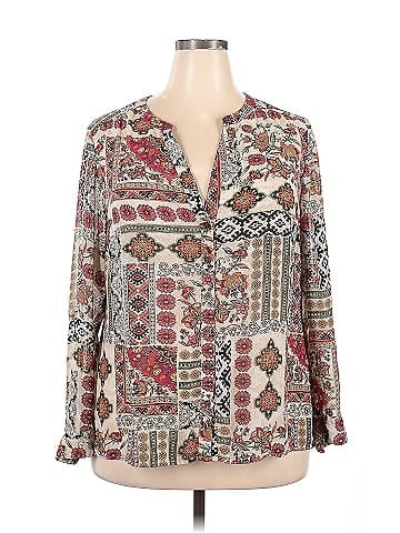 db established 1962 Long Sleeve Blouse (view 1)