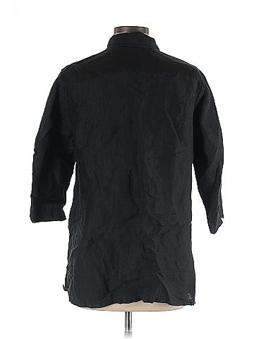 Investments 3/4 Sleeve Button-Down Shirt (view 2)
