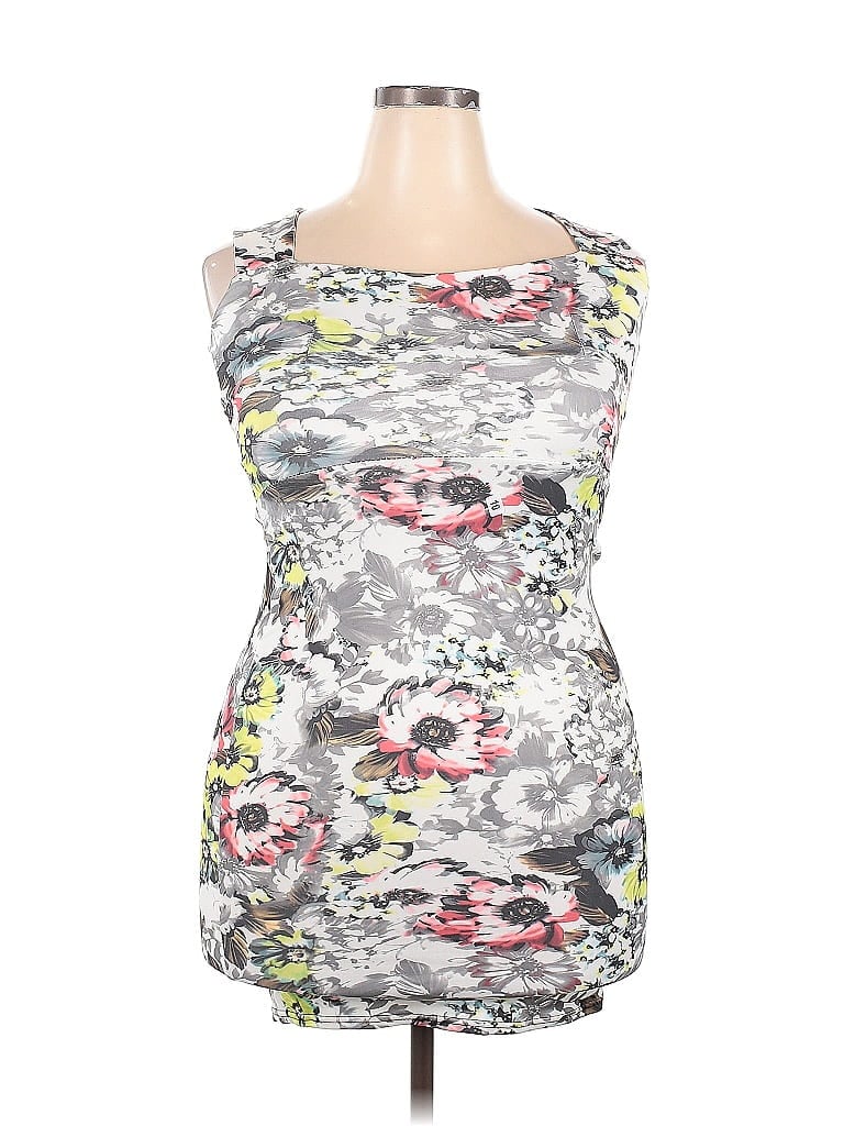 Boohoo Cocktail Dress In Gray