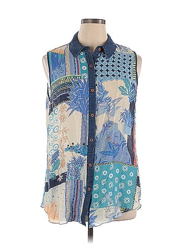 North Style Sleeveless Button-Down Shirt (view 1)