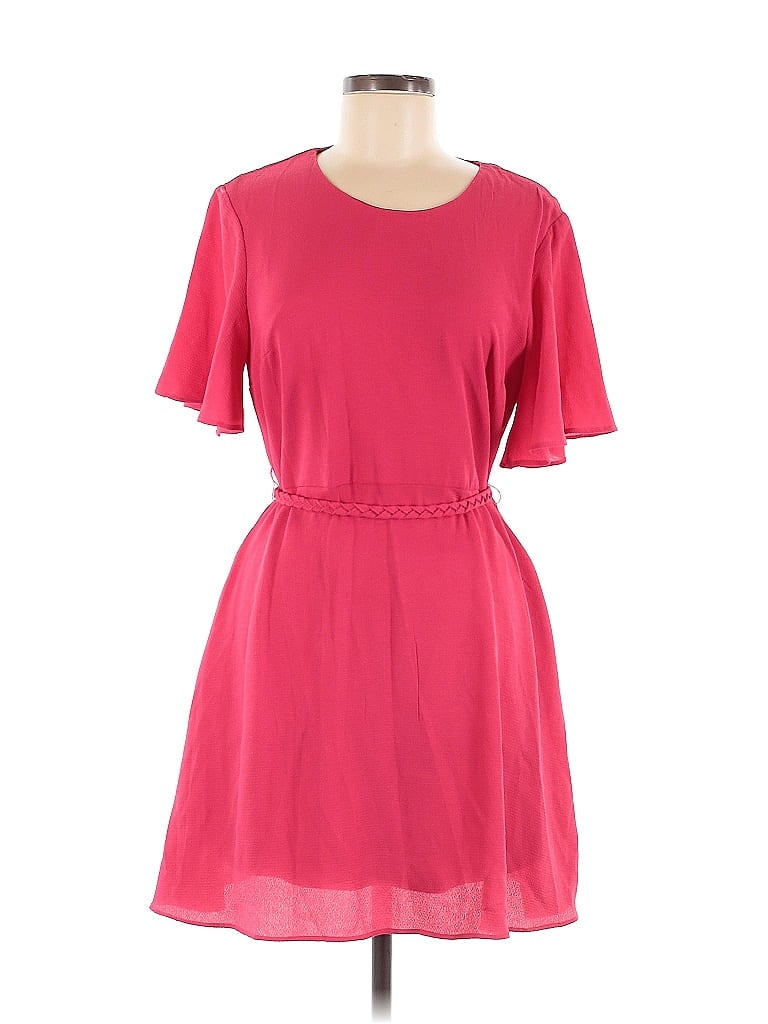 Pre-owned Sage Collective Casual Dress In Pink