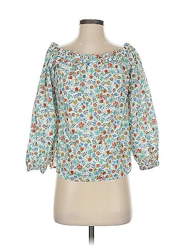 Liberty Art Fabrics for J.Crew 3/4 Sleeve Blouse (view 1)