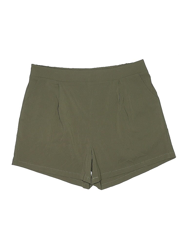 Pre-owned Hotouch Khaki Shorts In Green