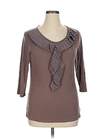Design History 3/4 Sleeve Top (view 1)
