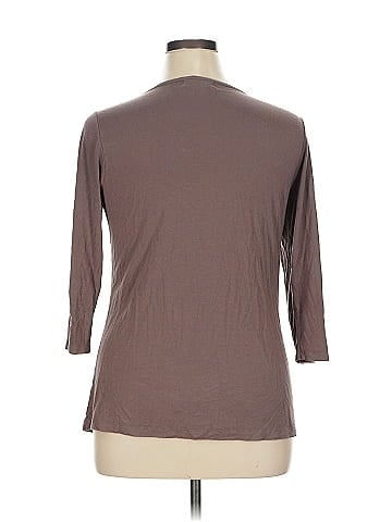 Design History 3/4 Sleeve Top (view 2)
