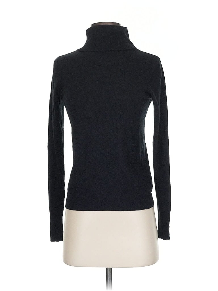 Pre-owned Ann Taylor Factory Turtleneck Sweater In Black