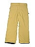 Burton 100% Nylon Solid Yellow Tan Casual Pants Size 10 - photo 2