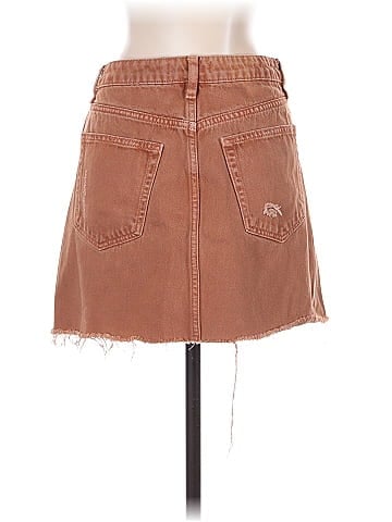 We the Free Denim Skirt (view 2)