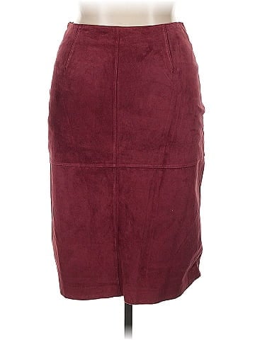 Brooks Brothers 346 Leather Skirt (view 2)