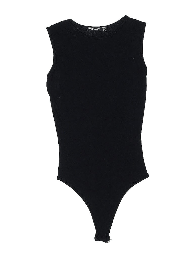 Pre-owned Nasty Gal Inc. Bodysuit In Black