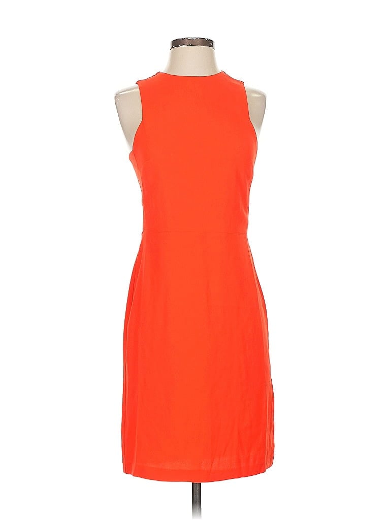 Pre-owned H&m Cocktail Dress In Orange