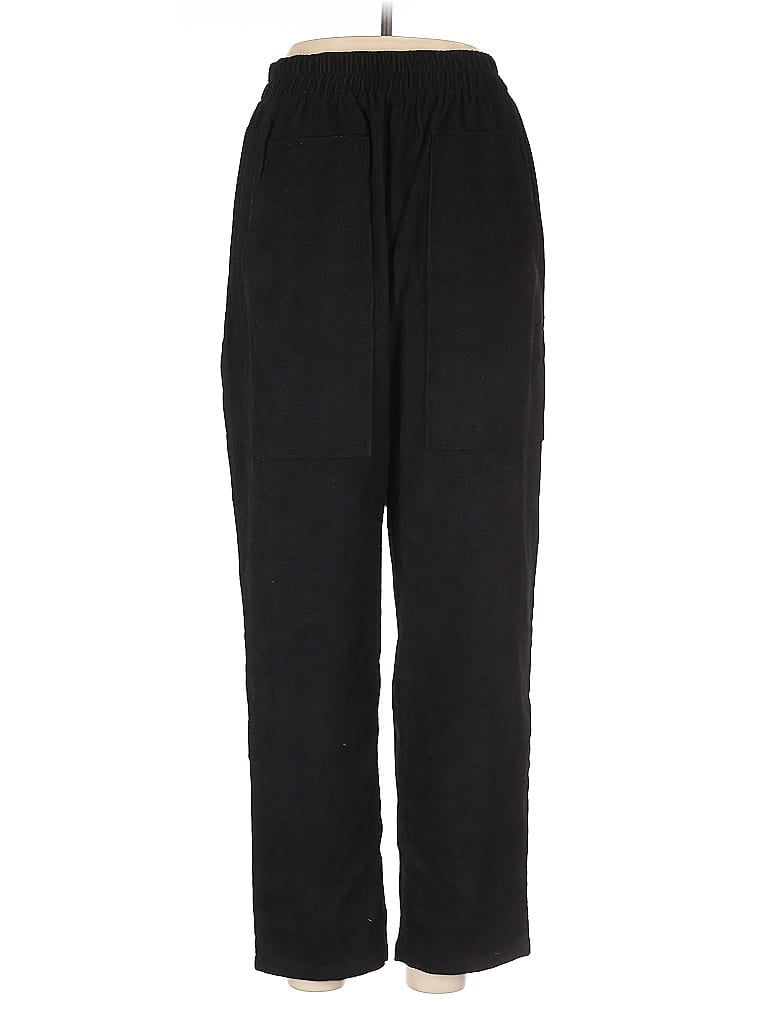 Pre-owned Unbranded Track Pants In Black