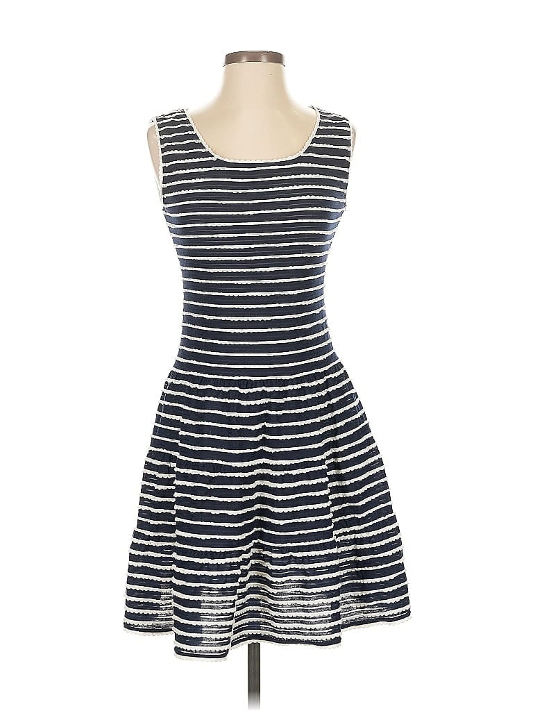 Pre-owned Max Studio Casual Dress In Blue