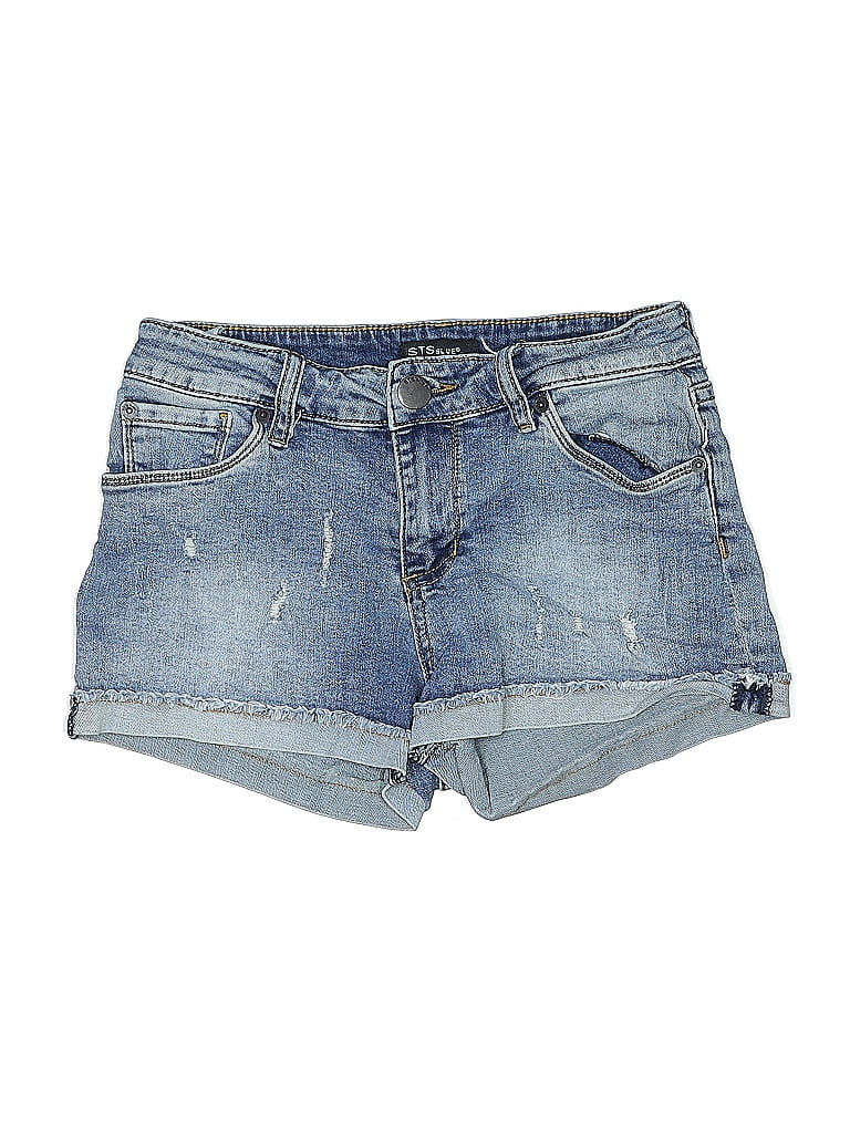 STS Blue Blue Denim Shorts Size 24 waist - photo 1