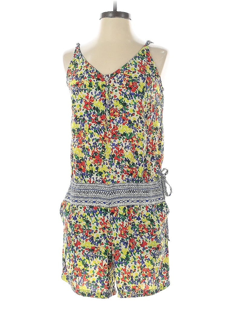 Pre-owned Cabi Romper In Yellow