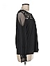 Soho Black Long Sleeve Blouse Size M - photo 4