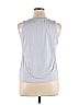 Yogalicious Silver Sleeveless T-Shirt Size XL - photo 2