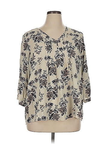 Fun2Fun 3/4 Sleeve Blouse (view 1)