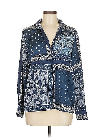 Cupcakes & Cashmere Long Sleeve Blouse (view 1)